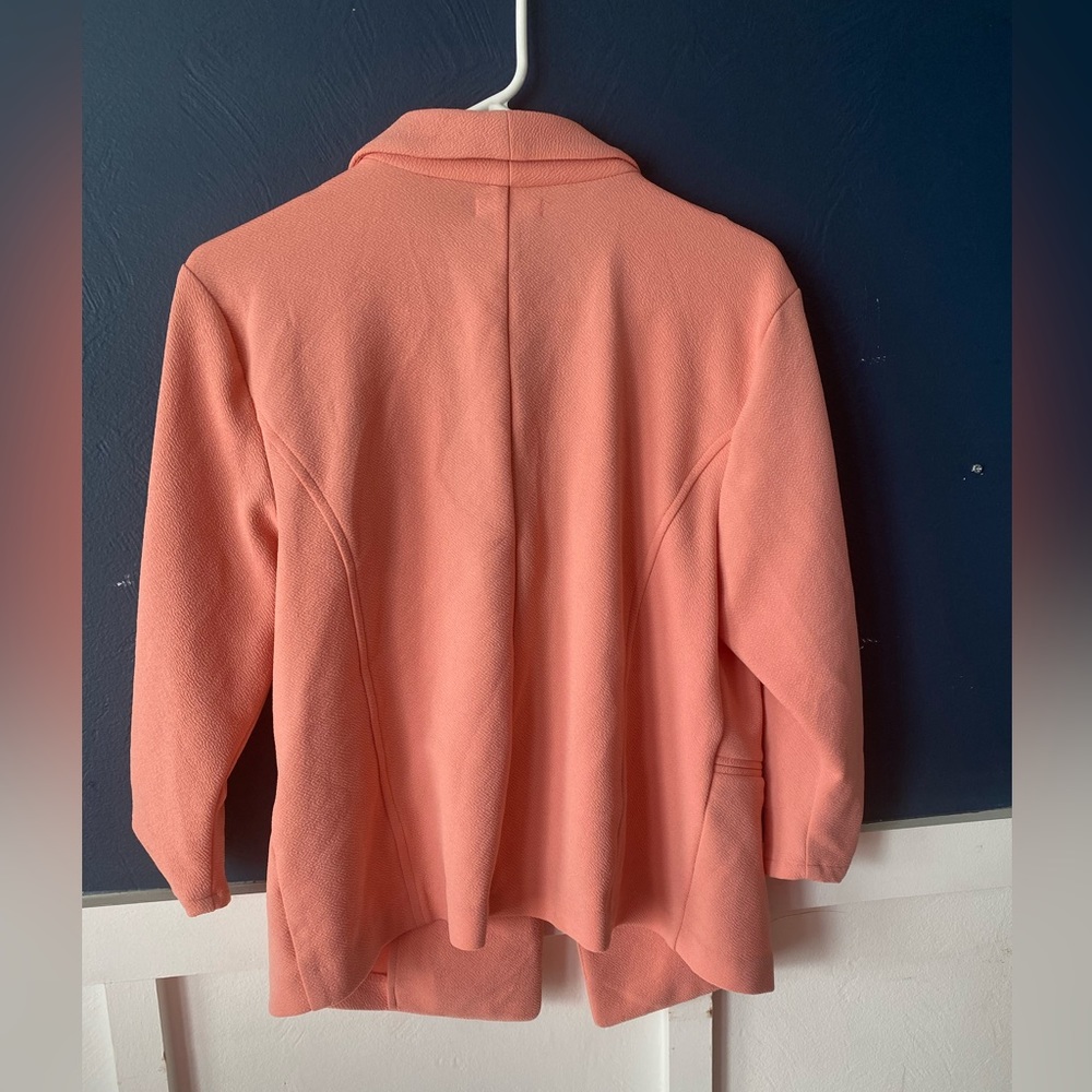 Women’s blazer xl pink/peach